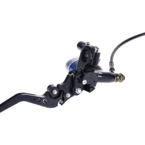 7/8" 22mm Motorcycle Hydraulic Clutch Kit Lever Master Cylinder Knitting Oil Hose 125 ~ 250cc