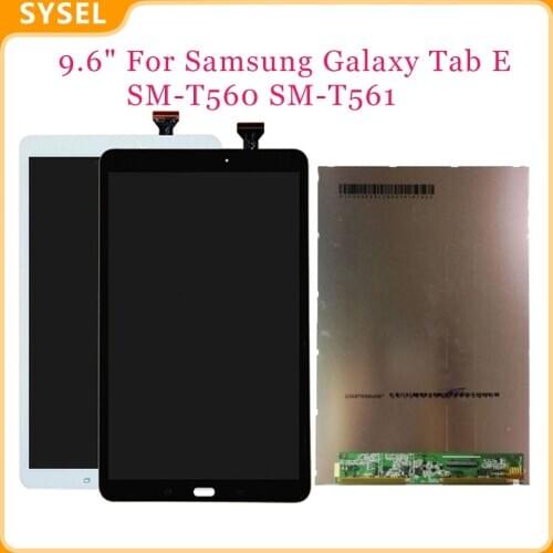 9.6" For Samsung Galaxy Tab E 9.6 SM-T560 SM-T561 T560 T561 Touch Screen Digitizer Glass LCD Display Parts Replacement