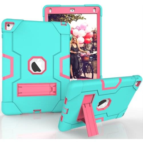 Armor Case cover for apple ipad 6 Air 2 tablet Stand Shockproof Heavy Duty Protect Skin Rubber Hybrid Case For iPad pro 9.7