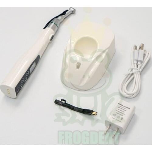 Wireless Endo Motor Reciprocating with LED Light Endodontic Instruments/Endo Rotary Motor with 16:1 Contra Angle Root Canal File