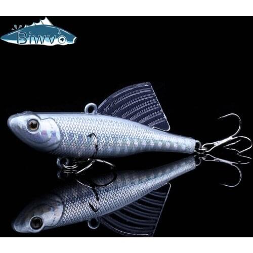 BIWVO 7CM Minnow Hard Bait With Triple Hook Fishing Swimbait Accessories Artificial Lure All Goods About Sea Fish