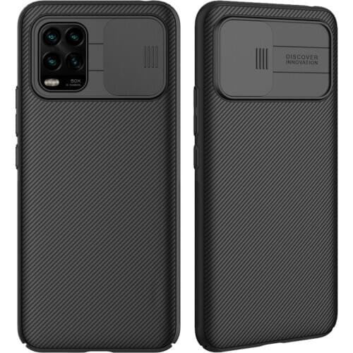 Case for Xiaomi Mi 10 Youth 5G、10 Lite 5G.rar Slide Camera Cover Protect Privacy Back Cover Case for Xiaomi Mi 10