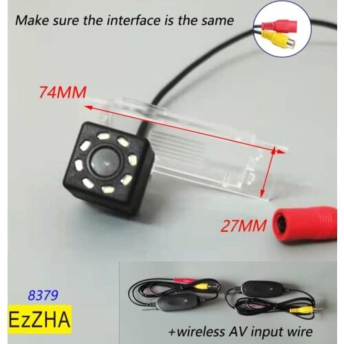 4 light HD Dynamic Trajectory Tracks Car Rear View Camera For Mercedes-Benz Smart/Renault Kadjar Clio 3 4 Koleos 2 Samsung QM6