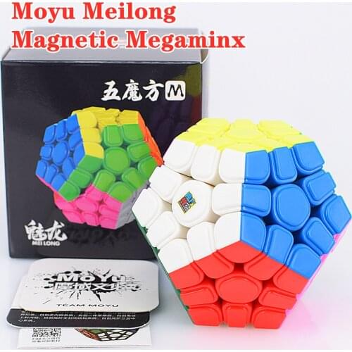 Moyu Meilong M Magnetic 3x3x3 Megaminx Magic Cube 3x3 Speed Cube stickerless Puzzle Cubes