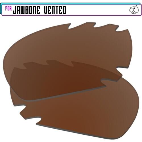 EZReplace Polarized Replacement Lenses for - Oakley Jawbone Vented Sunglasses - Brown