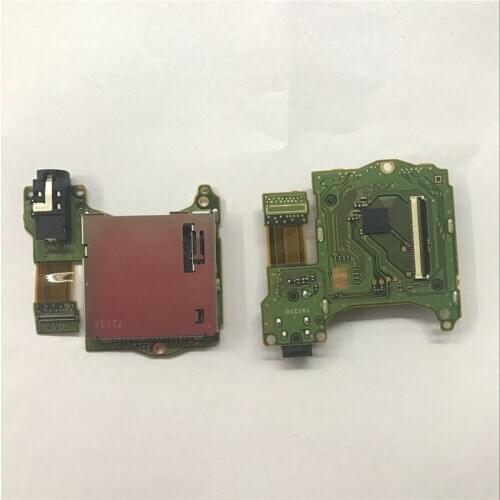 Game Card Slot Socket Board Replacement for Nintendo Switch with Headphones Port