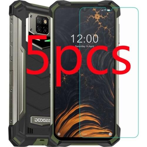 5PCS FOR Doogee S88 Pro Tempered Glass Protective On S88Pro 6.3" Screen Protector HD Film Cover Guard Saver