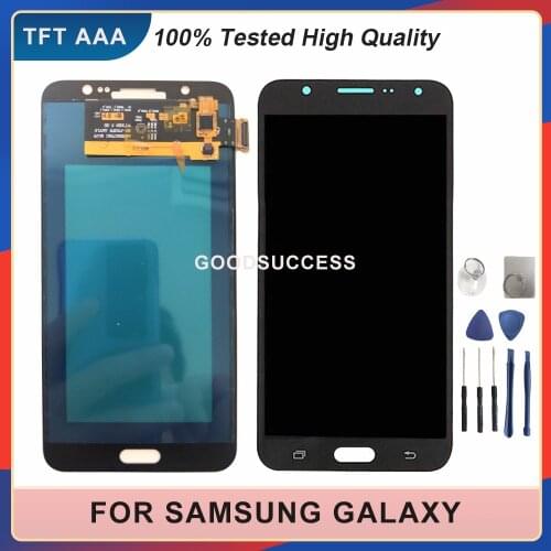 For Samsung Galaxy J7 2016 SM-J710FN J710F J710M J710Y J710G J710H J710 LCD Display Touch Screen Digitizer Assembly Free Tools