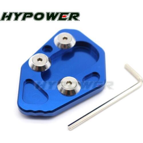 For BMW F800R 10-16 HP2 SPORT 08-10 R1200S 06-08 CNC Aluminum Motorcycle Side Stand Pad Enlargement Plate Kickstand Extension