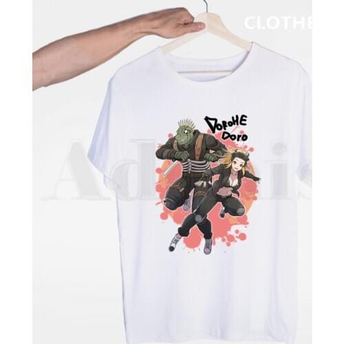 Anime Dorohedoro Men T Shirt O-neck Casual Summer T-shirt Man Woman Tees Tops