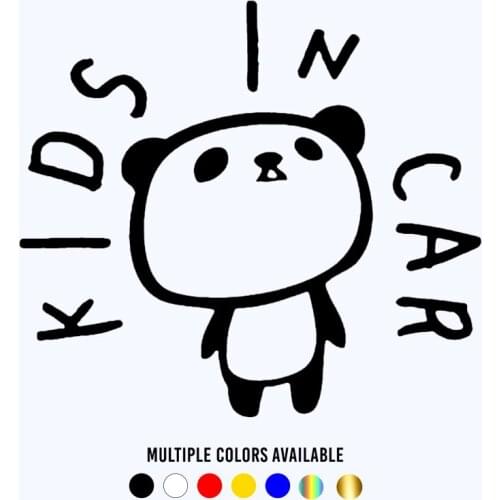 CK20644# Die-Cut Vinyl Decal Kids in Car Car Sticker Waterproof Auto Decors on Car Body Bumper Rear Window