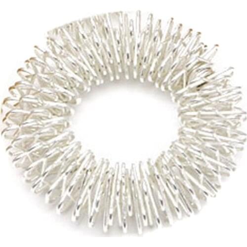 Body Finger Massage Rings Acupuncture Ring Gold/Silver Plated Cool