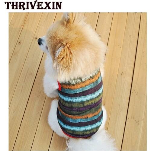 Pet Clothes, Pretty Dogs Vest Summer Costume Cool Breathable Cotton T-Shirt Multi-Color Shirt Apparel for Puppy Small Dogs