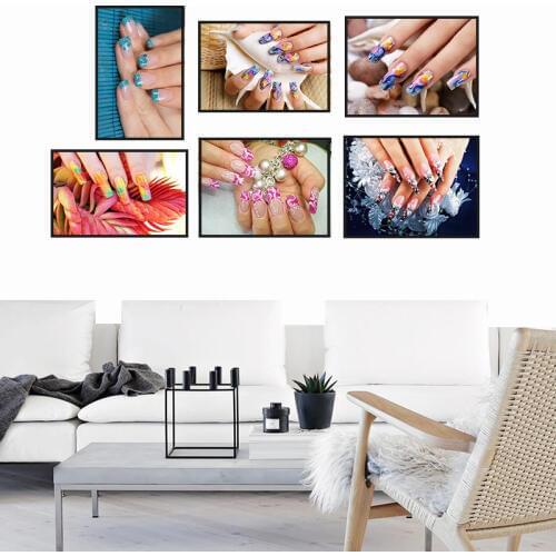 Modern Fashion Manicure Nail Salon Home Decor Wall Art Nordic Canvas Painting FigurePrint Poster Sex L Bedroom Picture
