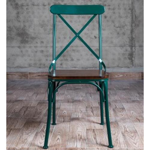 Vintage old bar. Iron dining chair. Real wood dining tables. Cross back chairs