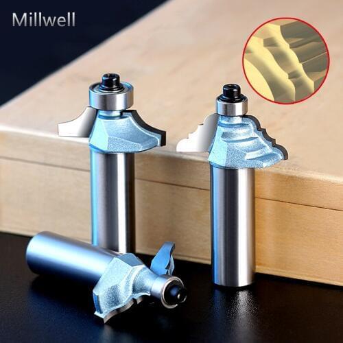 1PCS-Free shipping CNC solid carbide woodworking router bit,wood milling cutter,cabinets end mill,windows and door lines knife
