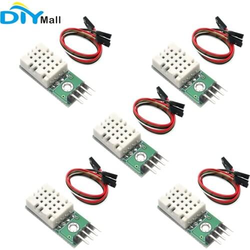 5pcs SHTC3 Precision Digital Temperature and Humidity Sensor Measurement Module I2C Communication Better Than AM2302 DHT22