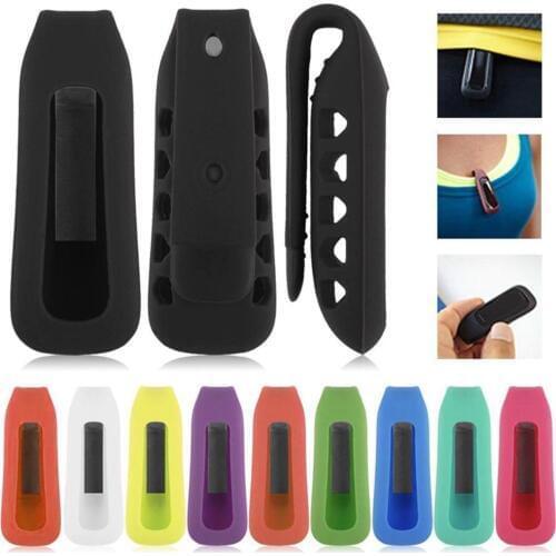 For Fitbit One Smart Tracker Watch Cover Clip Case Silicone Rubber Holder Replacement Belt Case Cover Accessories