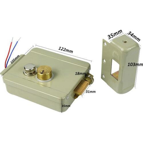 Electric Lock Electronic Door Lock for Video Intercom Doorbell Door Access Control System Video Door Phone Best for Home