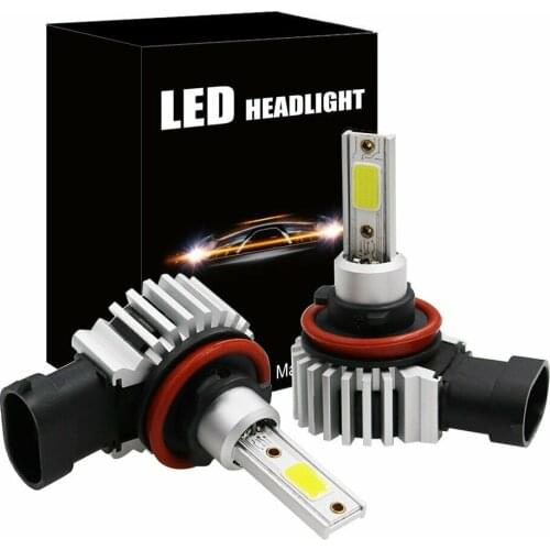 2Pcs/lot Cold White 9005 hb3 car headlight bulbs H11 led Interface for H1, H7 ,H4,H11,H8,H9 ,H10,9006,HB4,9012,HIR2 H10 H3 6000K
