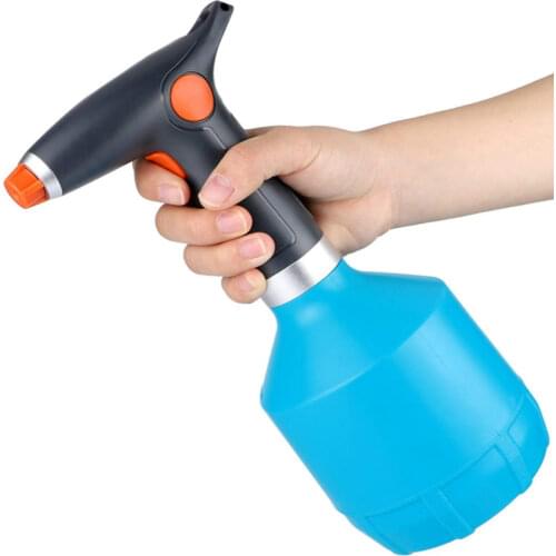 Electric Plant Mister Spray Bottle,Indoor Handheld Watering Can Spritzer with Adjustable Spout,1L Garden Auto Plastic Sprayer