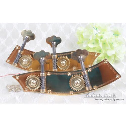 New Upright Double Bass Peg Metal Brass String winder machine Head String Adjuster