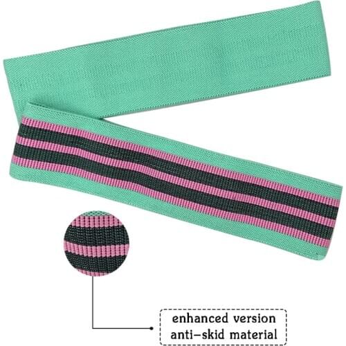 Home Workout Exercise Equipment Hip Circle Loop Resistance Band Belt Workout Exercise Legs Thigh Glute Butt Squat Sport Gym