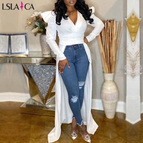 Fashion dress women long sleeve solid color V-neck dresses woman party night casual elegant wild office bodycon dress S-XXL