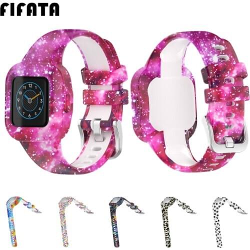 FIFATA Smart Watch Band For Garmin Fit JR3 Bracelet Wrist Strap For Garmin Vivofit JR 3 Children Soft Silicone Wristband Correa