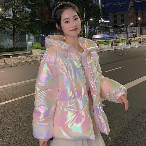 Loose Short Winter Thickened Ins Fashion 2020 New Bright Jacket