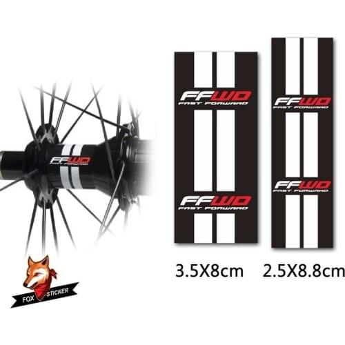 Bicycle Stickers for Bike Hub Outdoor Mountain Road Bike Hub Sticker Cycling Riding Decal for Front and Rear Hub Stickers