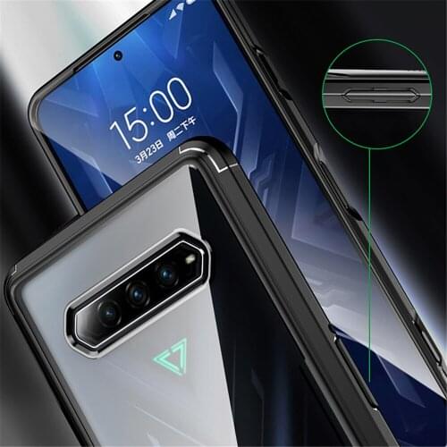 All-inclusive Heat Dissipation Phone Case Scratch-proof Shockproof Phone Cover Shell for Black Shark 4/4Pro Phone Protector