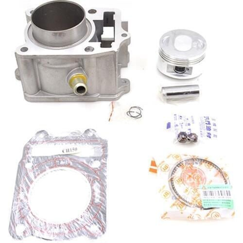 High Quality Motorcycle Cylinder Piston Ring Gasket Kit For Honda ELITE 150 CH150 CH 150 Water-cooled Engine Spare Parts