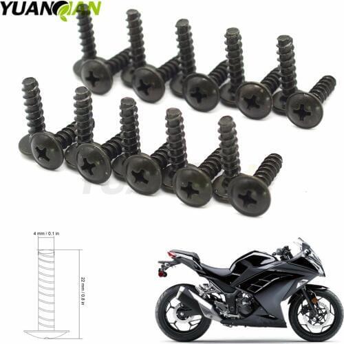 20x 4MM Motorcycle Accessories Fairing body work Bolts For YAMAHA FJR 1300 FJR1300 2004-2013 mt07 MT09 MT-07 09 motorcycle