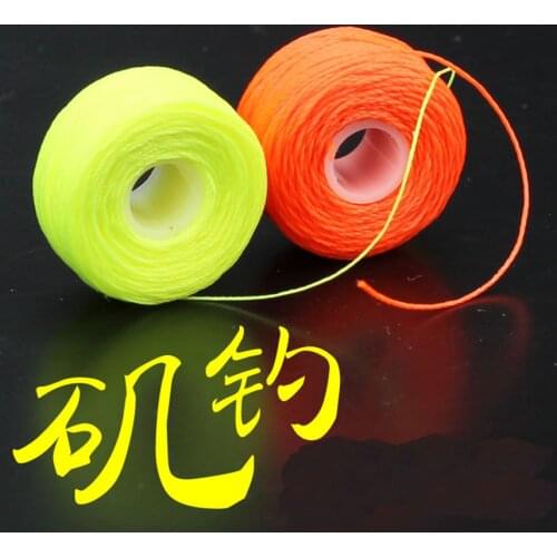 Cotton knot line for rock fishing accessories colorful sea rod fishing trackle gears product suppliers 1piece