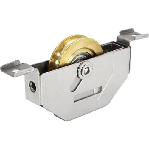 Muted pulley window roller plastic steel window wheel glass sliding door caster furniture part household hardware pulley