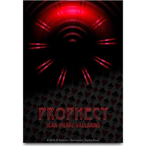 Free shipping PROPHECY by Jean-Pierre Vallarino(Gimmick and Instructions),,Card magic,Close Up Magic Trick,Fun,Illusion