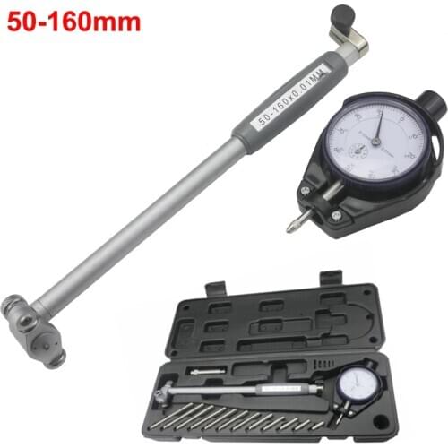 18-35 35-50 50-160mm Dial Bore Gauge Hole Diameter Measuring gauge Inside diameter Scale Cylinder volume meter Dial indicator