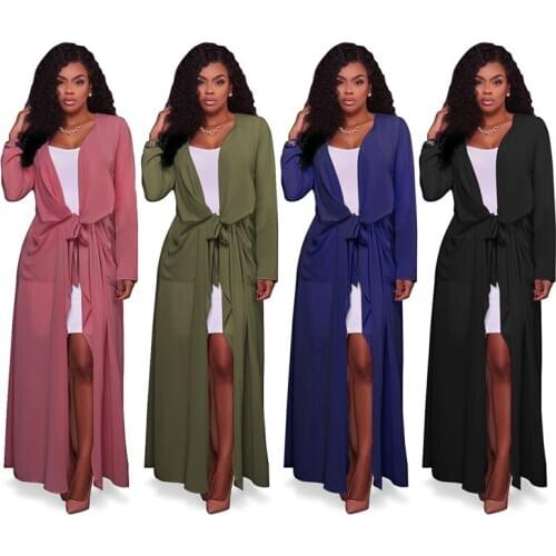 Doyerl Chiffon Blouse Long Shirt 2017 Women V-Neck Long Sleeve Casual Elegant Pockets Kimono Cardigan Loose Female Tops Chemise