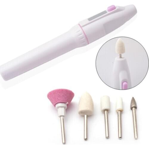 Nail Drill Handpiece Bit Professional Electric Nail Drill Nail File Tool Dotting Pen Manicure and Pedicure For UV GEL Polish