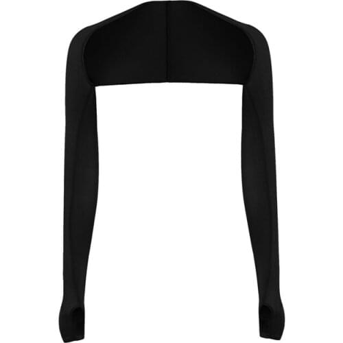 Summer Ladies Cooling Shawl Arm Sleeves Sun UV Protection with Finger Hole for Golf,Driving,Riding,Fishing