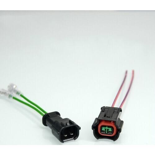 2 Pin PU465-02127 Car Waterproof Auto Connector 1.2 Male Female Horn Plug Connector With WireFor Hyundai Kia K2 K3 K5