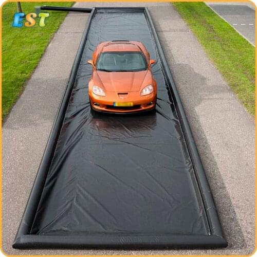 2019 Commercial Machine Customized Water Containment Mat Pvc Portable Inflatable Car Wash Mats