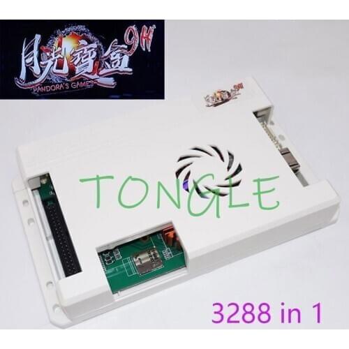 5PCS 3288 Multi Games IN 1 Pandoras Box 9H Up to 4 Players Arcade Board 3D/2D Full Kit Internet Port Buttons Harness Cable