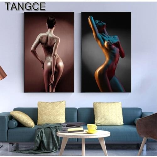 Abstract Sexy Latin Girl Canvas Painting Hot Beauty Poster Print HD Modern Picture for Living Room Charming Sexy Women Wall Art