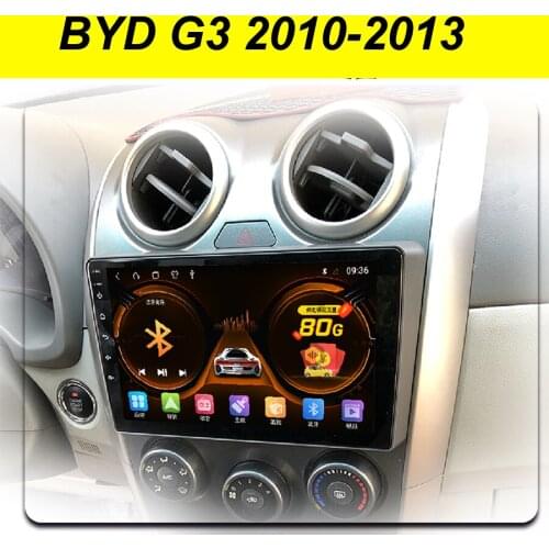 64GB Android 10.0 2Din Car Dvd Multimedia Player GPS For BYD G3 2012 2013 2011 2010 Autoradio Navigation Stereo Wifi Head Unit