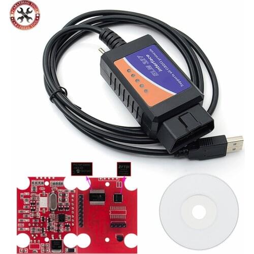PIC18f25k80 Chip ELM 327 USB FTDI chip with switch For Forscan HS CAN/MS CAN car diagnostic Tool & ELM327 Bluetooth