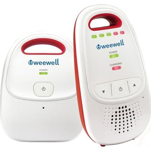 Weewell WMA370 Weewell Digital Baby Monitor - 300 m - Rechargable - Sound indicator