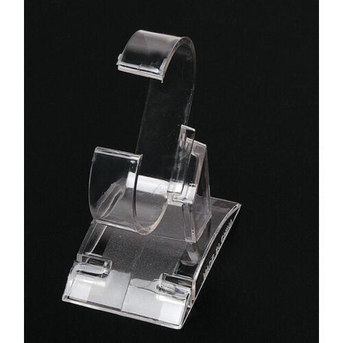 Wrist Watch Display Rack Holder Sale Show Case Stand Tool Clear Plastic