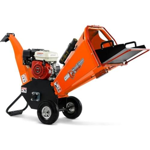 Electric Start Gasoline Engine Wood Chipper Shredder Machine 15HP SYNBON